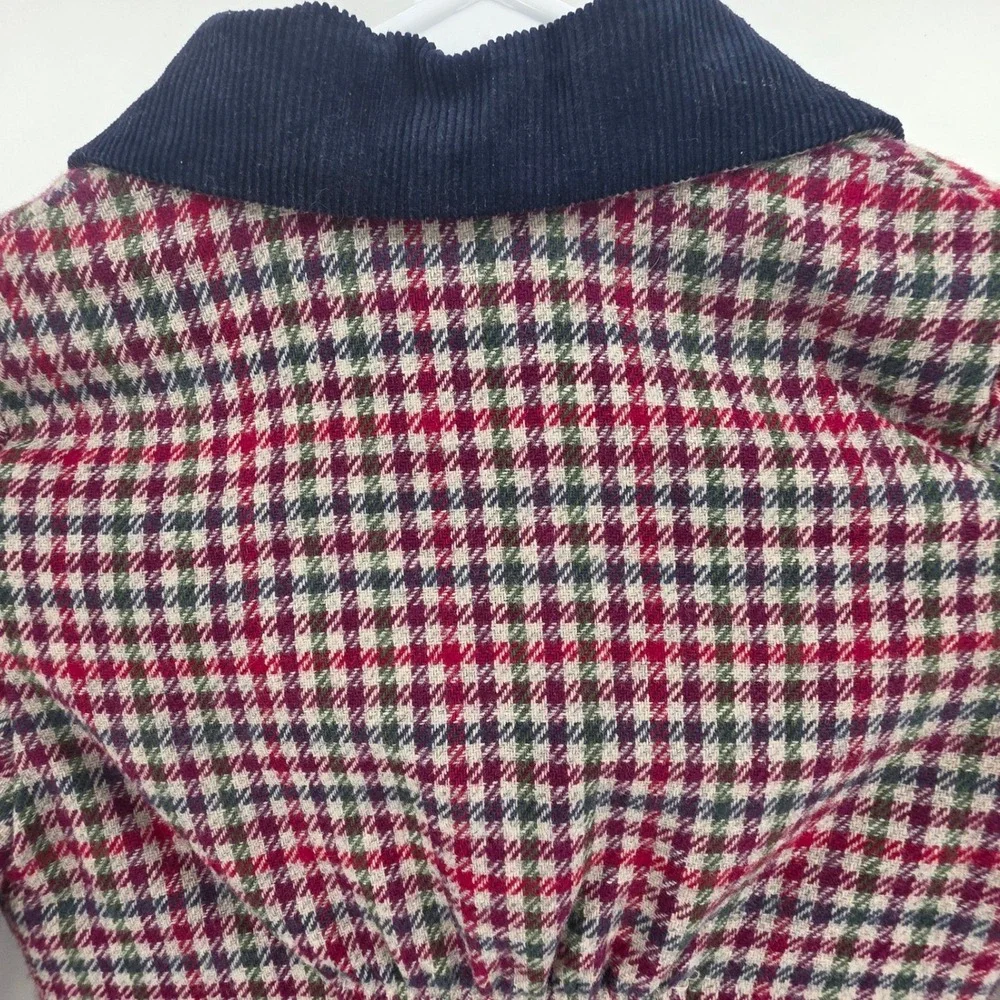 VINTAGE LAURA ASHLEY MOTHER & CHILD HOUNDSTOOTH WOOL BLAZER SIZE 4 YEARS RARE